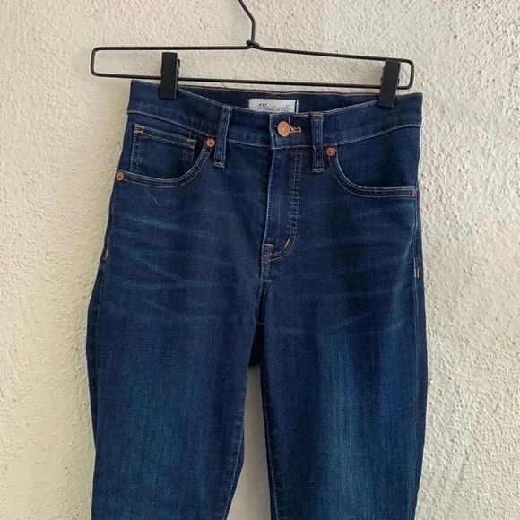 Madewell 9-Inch High Rise Skinny Jeans Size 25 - Picture 3 of 8